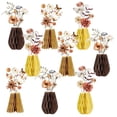 thumbnail image 1 of Papel decorativo de mesa Jazz Burnt Orange Flowers x9, 1 of 9