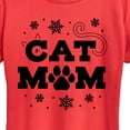 thumbnail image 2 of Instant Message - Cat Mom - Women's Short Sleeve Graphic T-Shirt, 2 of 6