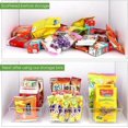 thumbnail image 3 of Clear Plastic Storage Bins with Removable Dividers, 3 of 5