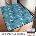thumbnail image 3 of Cartoon Dogs Blue Background Door Rugs,Washable Non Slip Door Mats Indoor,Decorative Door Mats,Entry Mat Indoor for Entrance,Bedroom,Kitchen,Bathroom,20"x32", 3 of 6