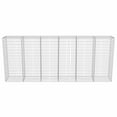 thumbnail image 3 of vidaXL Mur de Gabion avec Couvercles Acier Galvanisé 300x50x150 cm, 3 of 4