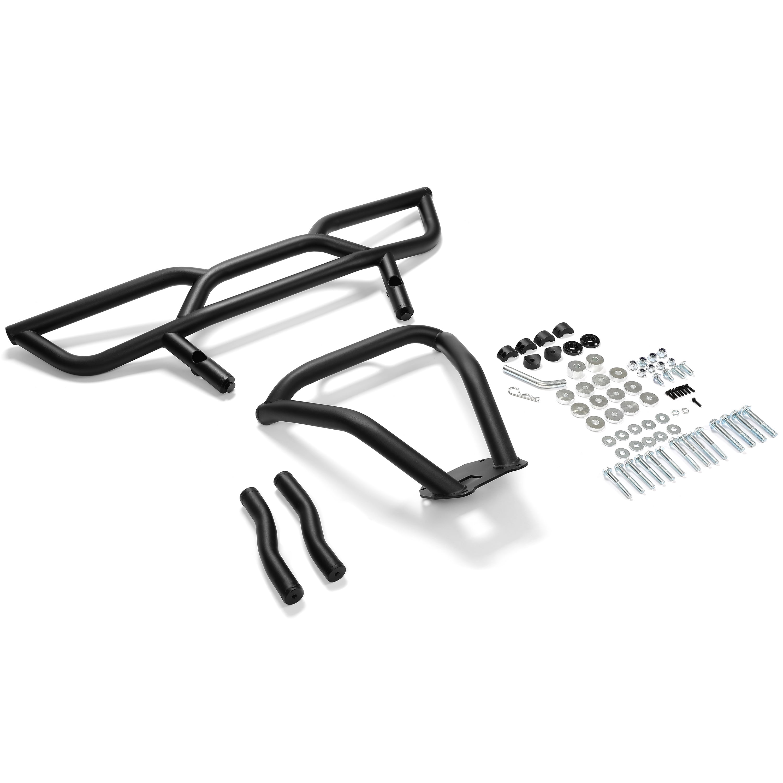 Kojem Rear Protector Bumper Heavy-Duty Steel for 14 15 16 17 18 UTV Polaris RZR XP 1000  RZR XP 4 1000 Powder Coated