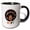 Black/White, variant on 3drose, Unapologetically Dope, African-american Beauty. Black History Month, 15oz Mug