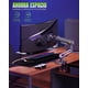 thumbnail image 4 of Soporte para Monitor North Bayou de 27" -  50" | Altura Ajustable | Diseño Gaming con RGB, 4 of 6