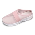 thumbnail image 3 of CAIXAI Walking Shoes with Wide Width Wide Walking Shoes for Women Comfortable Mesh Knitted Woven Womens Sneakers Size 8 Closed Toe on Arch Support Platform Mary Janes Hands-Free Soft Shoes, 3 of 8