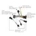 thumbnail image 3 of Juego De Faros Y Luces Traseras Para Bicicleta Eléctrica, Kit De Luces De Advertencia Traseras Delanteras Brillantes LED Multifunción Fácil De Instalar Para Bicicleta Eléctrica, 3 of 8