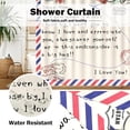 thumbnail image 7 of Mothers Day Shower Curtain for Bathroom Mom Gifts from Daughter Shower Curtain for Happy Mothers Day Bath Decor with Hooks 72x72 in, 7 of 7
