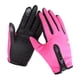 thumbnail image 2 of Guantes deportivos Sunnimix Compresión ligera pantalla táctil antideslizante forro cálido hombres Mujeres Ciclismo Rosa S, 2 of 6