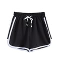 thumbnail image 1 of Women Plus Size Summer Athletic Sports Shorts Drawstring Waist Yoga Dance Running Fitness Gym Dolphin Short Pants, 1 of 14