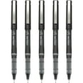 thumbnail image 3 of Pilot Precise V7 Fine Premium Capped Rolling Ball Pens Fine Pen Point - 0.7 mm Pen Point Size - Black - Black Barrel - 5 / Pack, 3 of 6