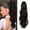 Dark Brown, variant on Dulchany 22" Long Wavy Drawstring Ponytail, Women Natural Soft Clip in Ponytail Extension Synthetic Hair Extensions Hairpie