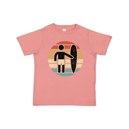 

Inktastic Surfing Retro Sunset for Surfer Gift Toddler Boy or Toddler Girl T-Shirt