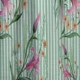 thumbnail image 4 of Designart 'Botanical Floral Retro IX' Mid-Century Modern Curtain Panel, 4 of 5