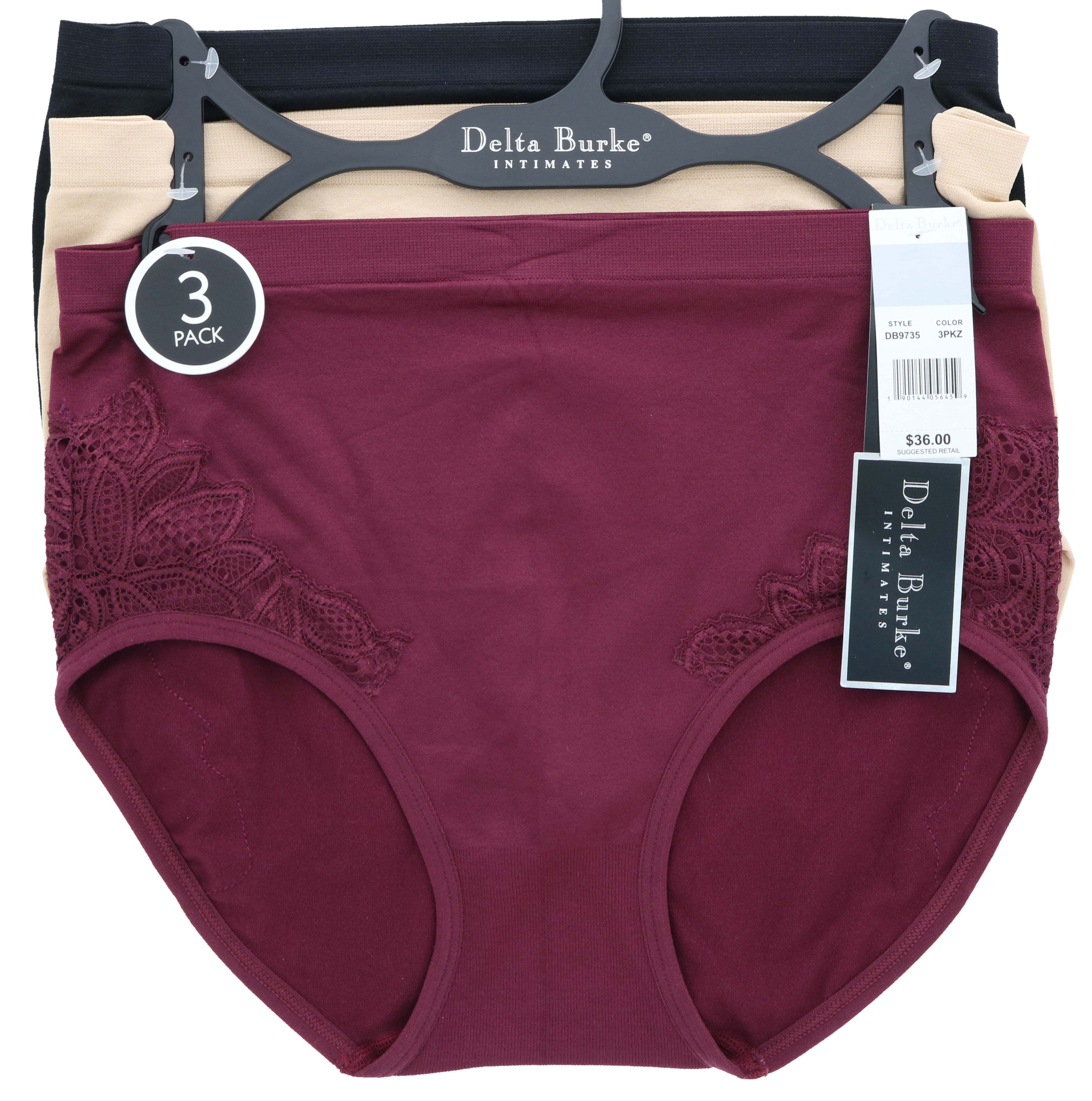 Stylish Delta Burke Intimates Panties - Size 2X