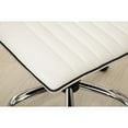 thumbnail image 4 of Roundhill Furniture Fremo Chromel Adjustable Air Lift Office Chair, White, 4 of 9