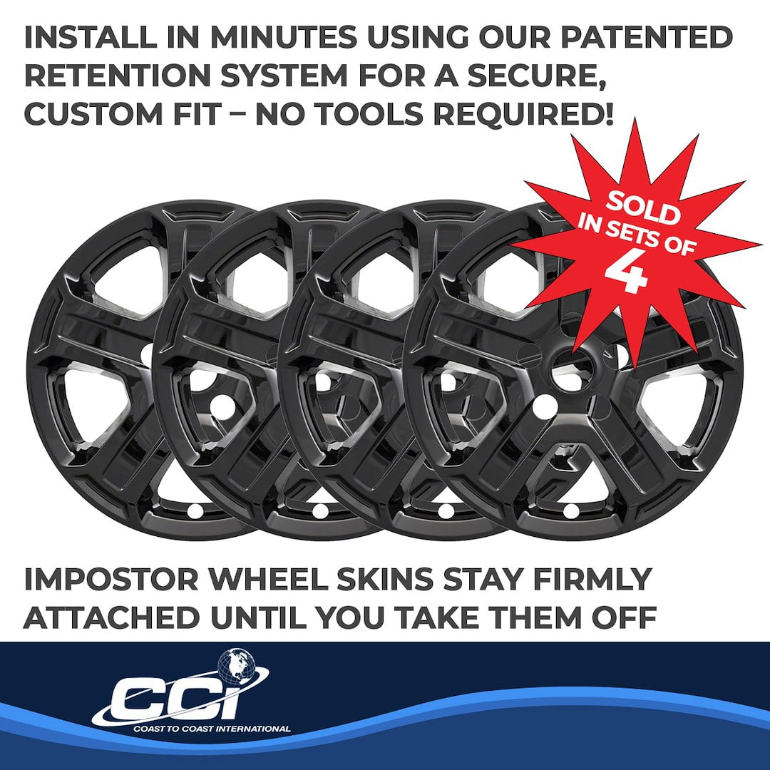 Coast To Coast IWCIMP420BLK IMPOSTOR ® WHEEL COVER