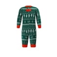 thumbnail image 3 of Matching Family Pajamas Sets Christmas PJ's Snowflake Print Top and Pants Bottom Sleepwear, 3 of 4
