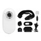 thumbnail image 1 of Pet Collar Camera 120° Wide Angle OTG Connection Lightweight Small Action Camera Pet Sport Camera with Back Clip for Dogs Cats White, 1 of 4