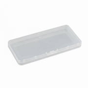 Optima 5xClear Box with Lid Design Sample Box Multipurpose Mini Rectangular Container for Crafters, Hobbyists, Office, Workshop 5 Pcs