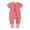 Red, variant on 3 Months-3 Years Baby Rompers Newborn Summer Newborn Toddler Baby Girls Boys Bodysuit Short Sleeve Printed Zipper One-Piece Romper Jumpsuit