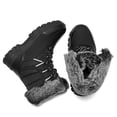 thumbnail image 6 of Stepedia Snow Boots for Women Warm Insulated Non-Slip Outdoor Faux Fur Mid Calf Waterproof Winter Boots, Black, 6 of 10