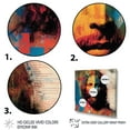 thumbnail image 3 of Designart Pop Art Jesus Portrait III Canvas Wall Art, 3 of 5