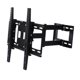 thumbnail image 2 of Soporte de pared para TV, soporte de expansión para soporte de TV, 6 brazos, fácil instalación, rotación de extensión de inclinación de 15  degree, , para para 26 a 55 pulgadas negro, 2 of 9