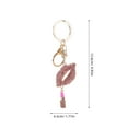 thumbnail image 2 of unbranded Charm Llavero Rosa Con De Y Rhinestones Para Uso En Y, 2 of 7