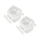 thumbnail image 2 of 2 Accesorios para Comederos de Pájaros Sin Desorden, Comedero Transparente Duradero con Dispensador de Agua para Agapornis, Loros Y Guacamayos., 2 of 9