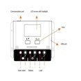 thumbnail image 4 of Contrôleur de Char Solaire PWM Auto 12V/24V avec LCD, Double USB, Sortie 5V, Régulateur de Panneau de Cellule Solaire PV pour la Maison, Excellente Performance et Stabilité, 4 of 4