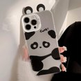 thumbnail image 3 of Raised Panda Ears Smart Phone Case Full CoveredProtective Cover Compatible For15 14 Pro Max 13 12 11, 3 of 8