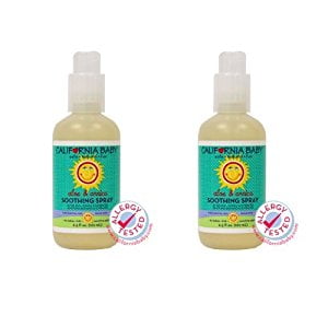 California Baby Aloe &amp; Arnica apaisante Spray -. 6,5 onces, Lot de 2