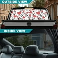 thumbnail image 5 of SEANATIVE Rear Window Decal for Trucks,Decorative UV Resistant Car Back Window Graphic Perforated Vinyl Film Scratch-resistant Valentine's Day Sticker, Heart-shaped Leaf, 5 of 7