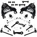 thumbnail image 3 of Detroit Axle - 4WD Front End Kit for Chevy GMC Jimmy S10 Blazer Sonoma Bravada Upper Control Arms w/Ball Joints Sway Bars Tie Rods Adjusting Sleeves Lower Ball Joints Idler Pitman Arm - 14pc Set, 3 of 4