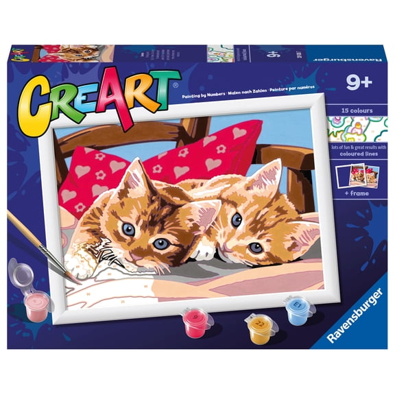 Creart: Two Cuddly Cats, (Hardcover)