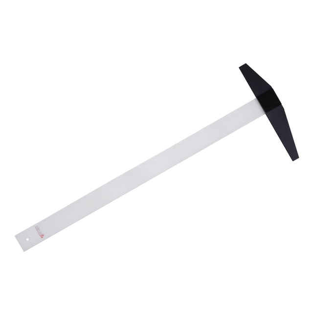 REGLA T DE ACRILICO PROFESIONAL CON BISEL 50CMS
