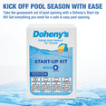 thumbnail image 4 of Doheny's Ultimate Pool Opening Start-Up Kit | Made in USA | Includes Metal Out, Algae Control, Clarifier & Super Shock | Prevents Stains, Rust & Scale | Free 10-Pack Test Strips | Pro-Grade Chemicals, 4 of 7