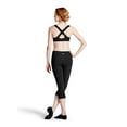 thumbnail image 3 of Bloch Dance Oralia Adjustable Strap Crop Top, Black, Medium, 3 of 4