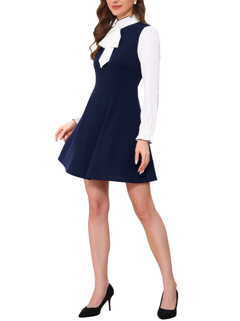 blue black colour dress Buy Blue, Black, and Green Colour Block Shift Dress Online