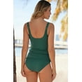 thumbnail image 3 of Redhotype Flatter Tummy Swim Tankini - U-Neck, Chic Fit!, 3 of 8
