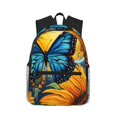 thumbnail image 1 of Balery Colorful Cloud Butterfly Sunflower Mochila para Mujeres y Hombres, Mochila Ligera Casual para Viajes, Mochila Clásica Básica para la Universidad, 1 of 6