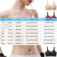 thumbnail image 3 of Antinious Womens Solid Wireless Side Support Supportive Active Bra, 3 of 5