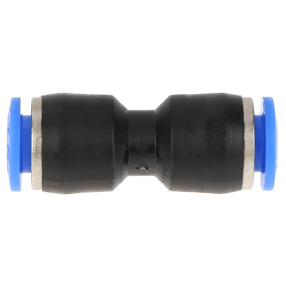 20Pcs 6mm Tube OD 1/4'' Pneumatic Straight Push Connectors Air Line