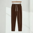 thumbnail image 4 of Womens Two Piece Outfits Sweatsuit Casual Long Sleeve Hoodies Top and Joggers Sweatpants Fall Tracksuit Lounge Matching Set Brown Xl, 4 of 8