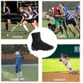 thumbnail image 6 of Tnobhg 1 Pair Soccer Spikes Foot Covers Rugby Hockey Shoes Pitch Sandproof Shoe Covers Anti Heel Drop Shoe Socks Covers Football Cleat Covers, 6 of 7
