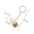 thumbnail image 2 of Homoyoyo Llavero Original De Bubble Tea Para Con Estético Color Café, 2 of 8