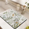 thumbnail image 3 of Washable Rubber Multicolored Flower Leaves Dish Drying Mats for Kitchen Counter Home Large Coffee Bar Pad Accessories and Decor for Utensils Stemware 18''x24'', 3 of 7