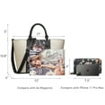 thumbnail image 6 of Dasein Women's Handbags Purses Large Tote Shoulder Bag top Handle Satchel Bag for Work, 6 of 9