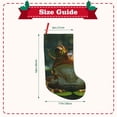 thumbnail image 3 of Vsdgher Intellectual Frog Pond Christmas Stockings 18 inch Large Kids Stocking Bags Hanging Socks for Christmas Decor Decorations, 3 of 7