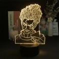 thumbnail image 3 of Lámpara de ANIME 3D Hunter X Hunter, luz nocturna Led Killua Hisoka Neferpitou, ilumina, equipo de galletas, lámpara de escritorio, 3 of 5